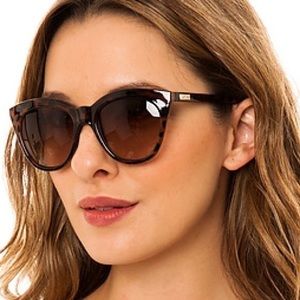 Brand New Le Specs Halfmoon Magic Sunglasses Brown/ Yellow